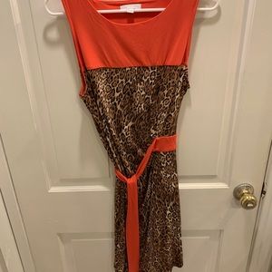 NY & Co cheetah dress